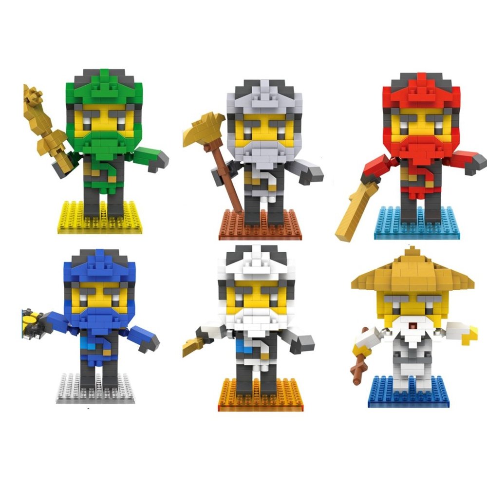 LOZ 6 Box-NinjasLloyd Master Black Mini Blocks